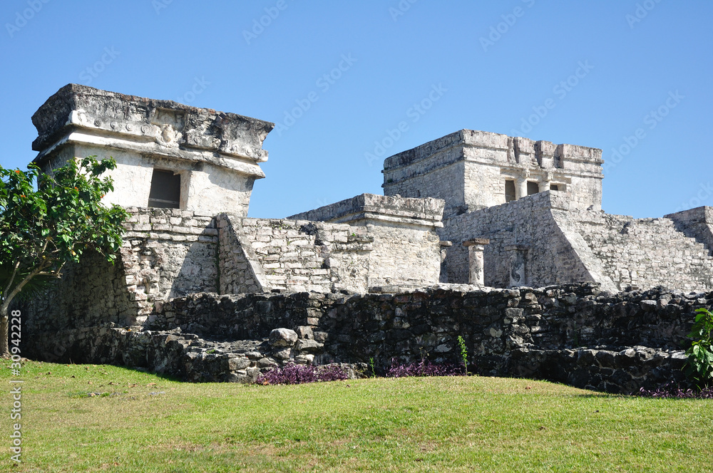Mayan Ruins at Tulum in Mexico