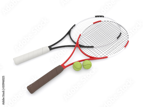 Two tennis rackets © Tsiumpa