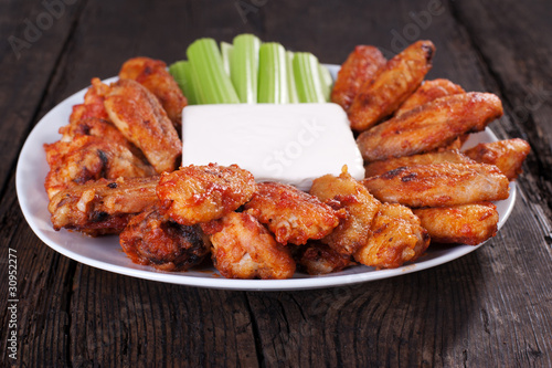 Buffalo chicken wings