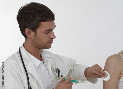 Obraz na płótnie Arzt Doktor Spritze
