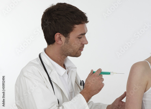 Obraz na płótnie Arzt Doktor Spritze