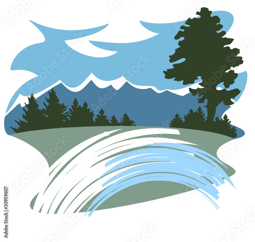 Mountain landscape