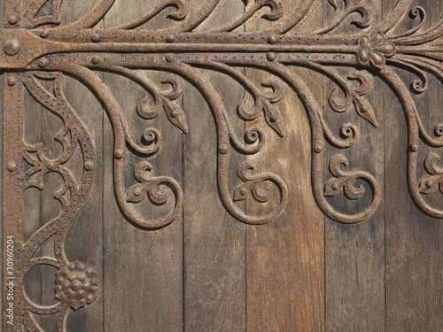 Fotografie decorative medieval ironwork 2