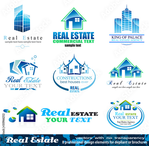 Real Estate Design Elements - Set 1