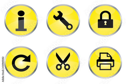 Icon set Tools