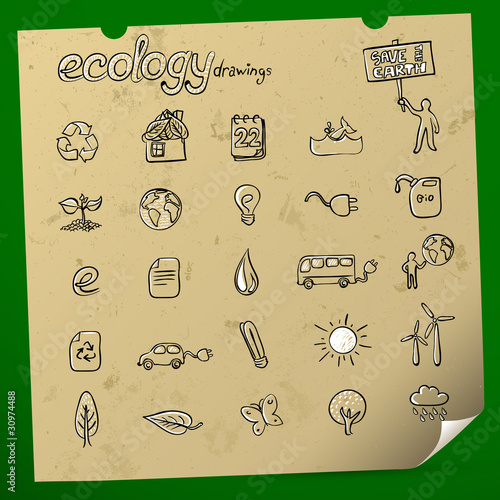 ecology drawings / symbols