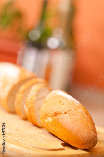 Slices of bread photo