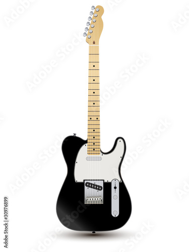 electirc guitare white instrument rock music string