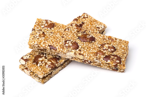 Cereal snacks isolated