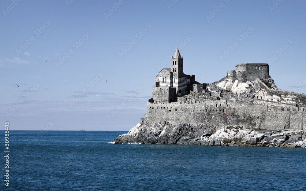 grey citadel blue sea