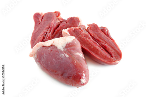 Canvastavla Raw hearts