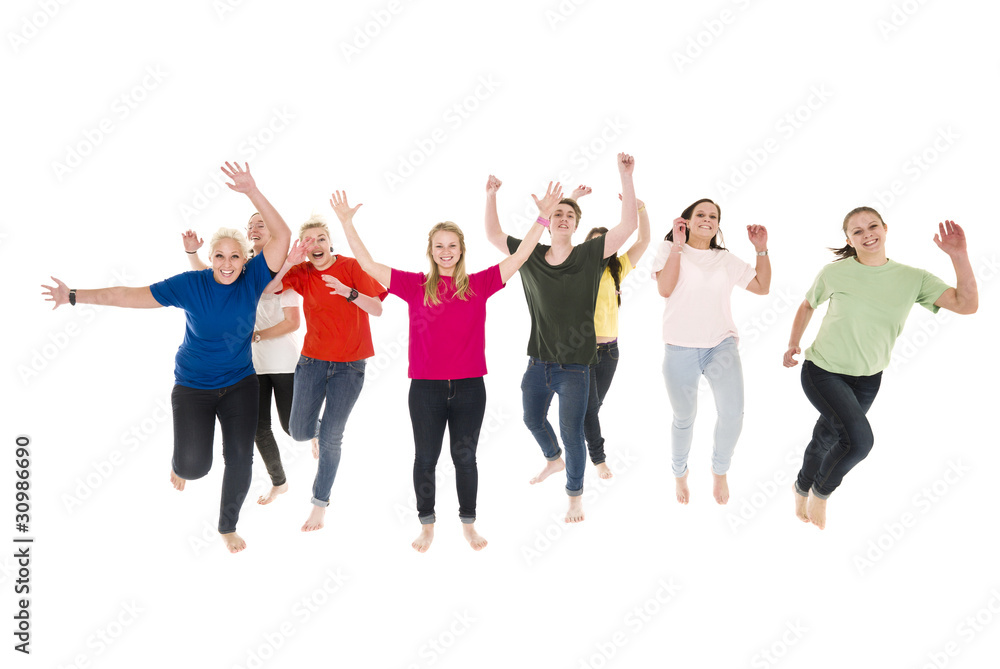 Obraz premium Happy people