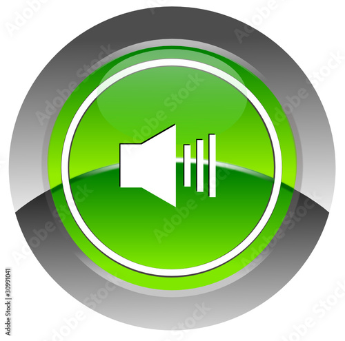 Volume glossy icon