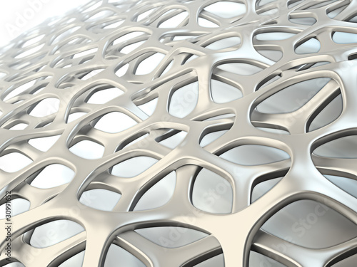 3D organic mesh structure