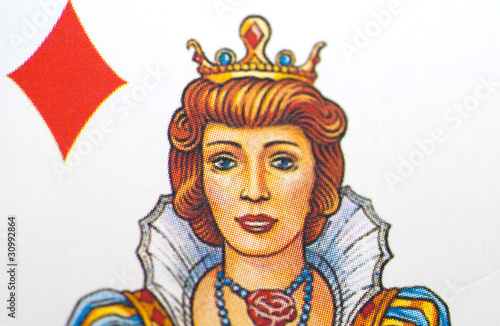 Queen of diamonds
