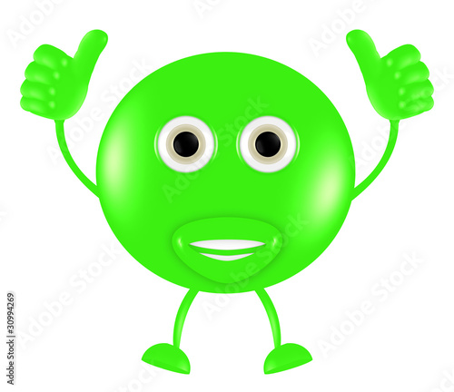 happy green