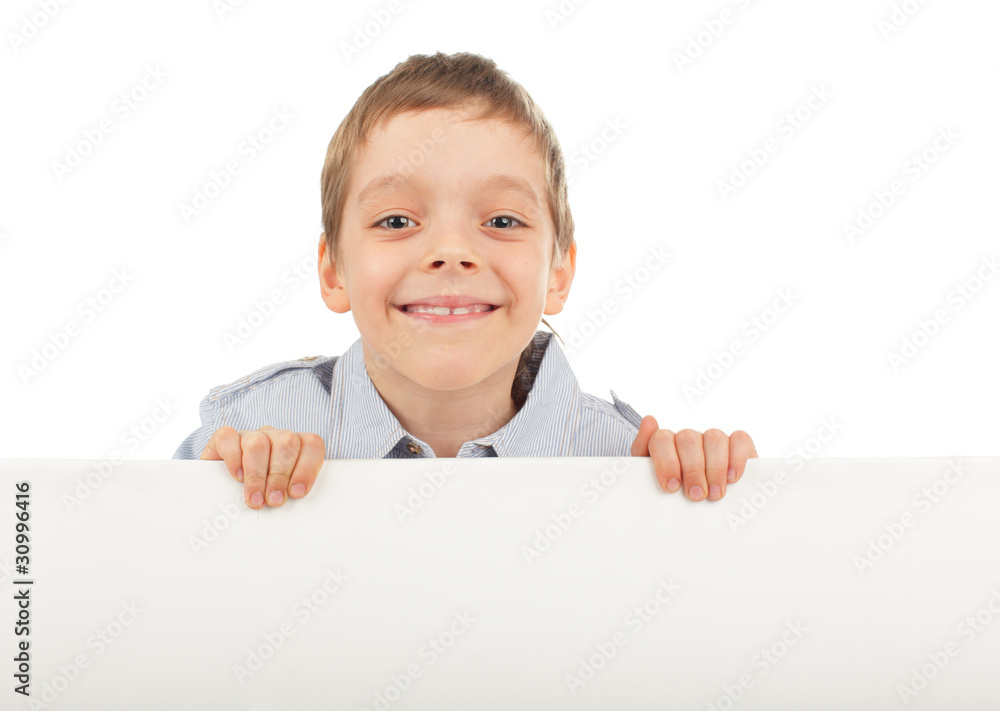 Child with empty blank Child with empty blank