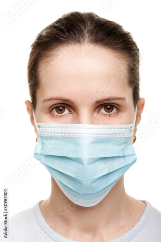 Women in medicine mask