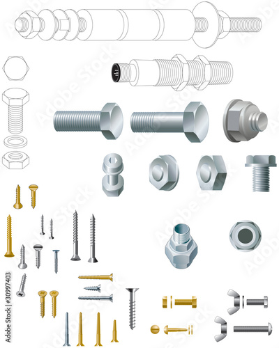 Nuts, bolts and woodscrews
