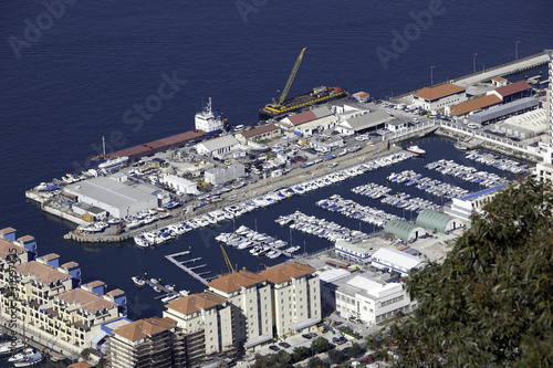 Marina seen from above