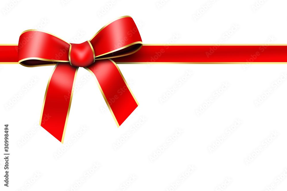 Geschenkband quer, isoliert Geschenkband quer, isoliert