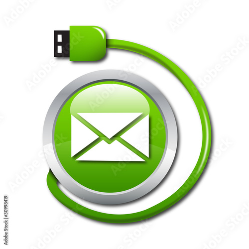 Usb Mail Icon