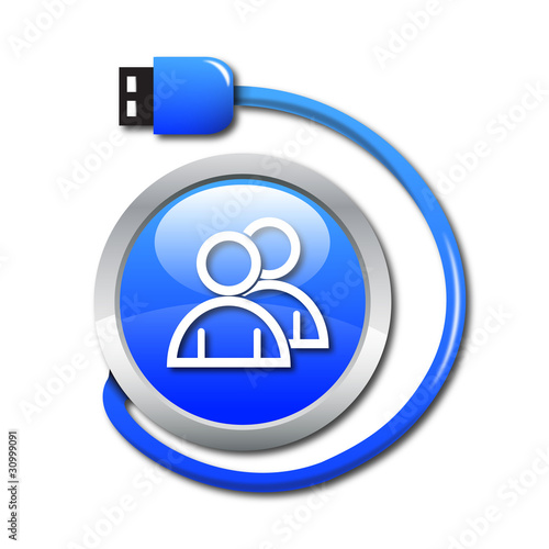 Usb Group Icon