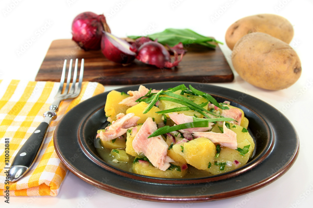 Bärlauch-Kartoffel-Salat Bärlauch-Kartoffel-Salat