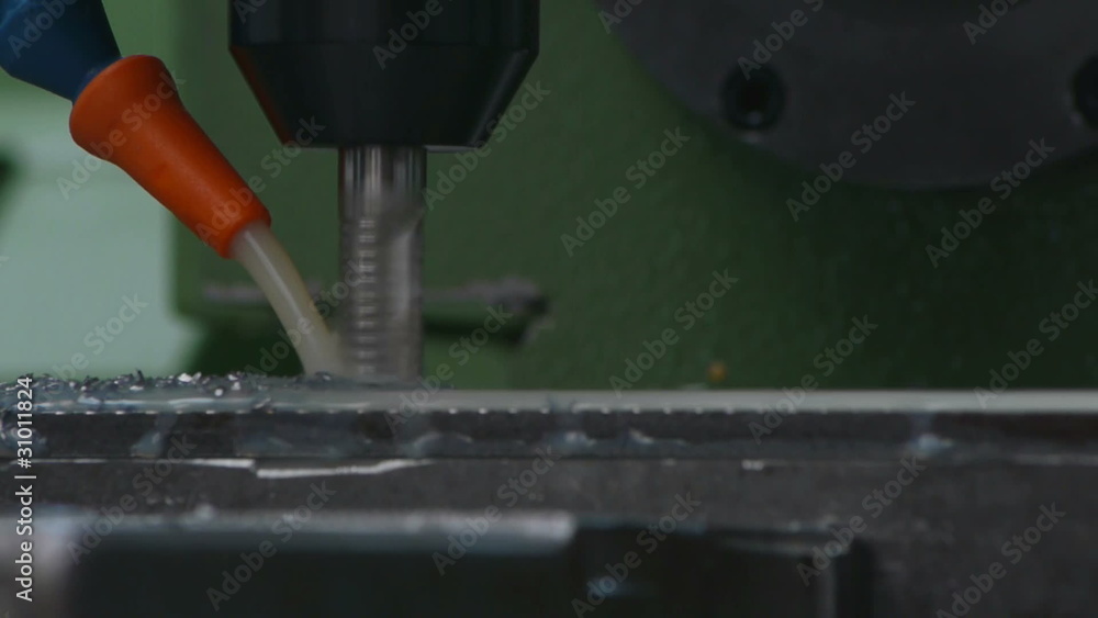 HD1080p25 CNC Machine work with metal HD1080p25 CNC Machine work with metal