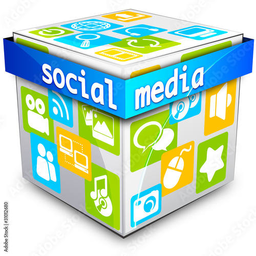 Social Media Cube