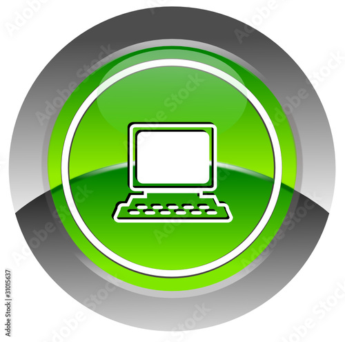 Personal Computer glossy icon