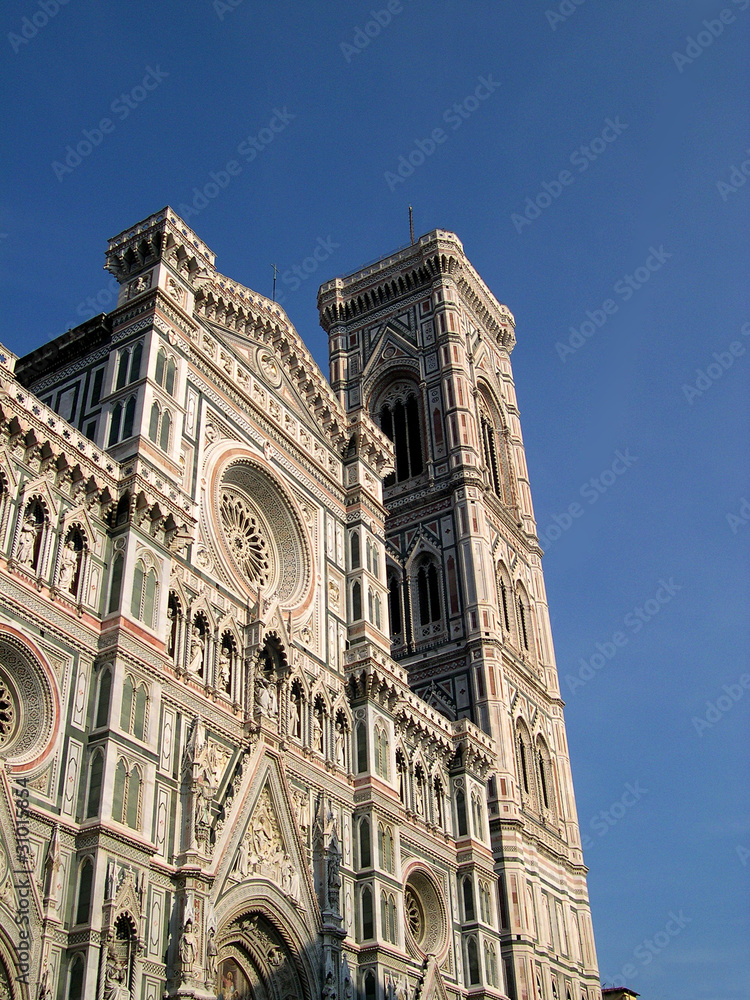 Cathedral or Duomo of Florence in Tuscany in Italy