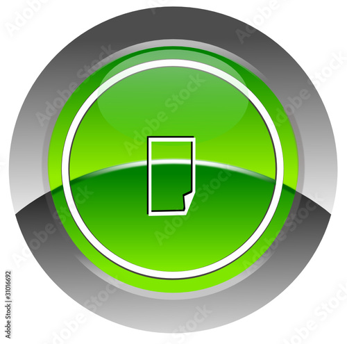 Document glossy icon