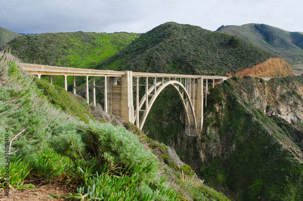 Bixby bridge, Big Sur, California Bixby bridge, Big Sur, California