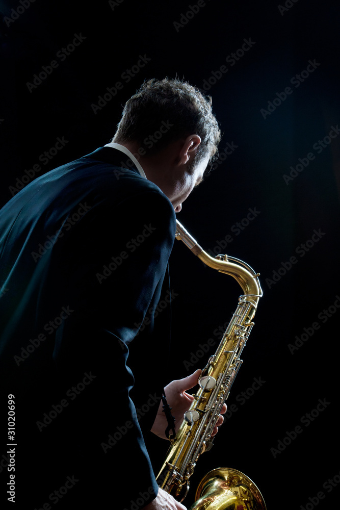 Naklejka premium Playing to the audience