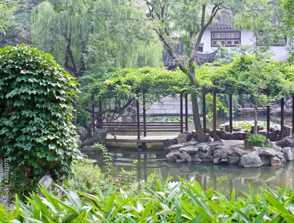 Fototapeta Gardens in Suzhou