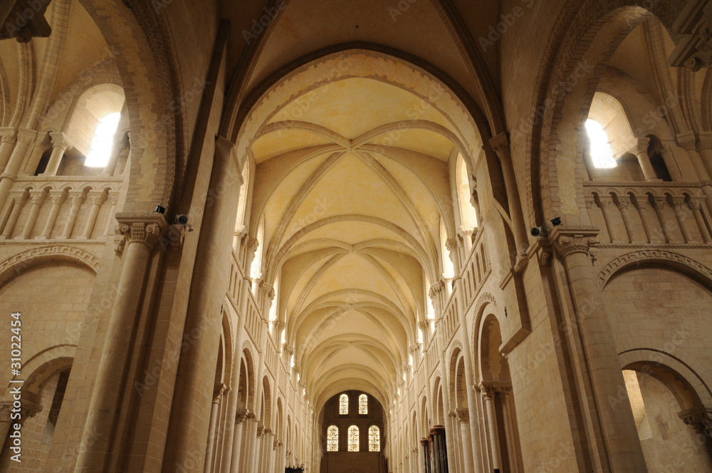 abbaye aux Dames à Caen en Normandie