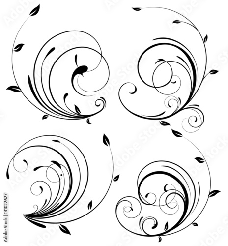 floral elements