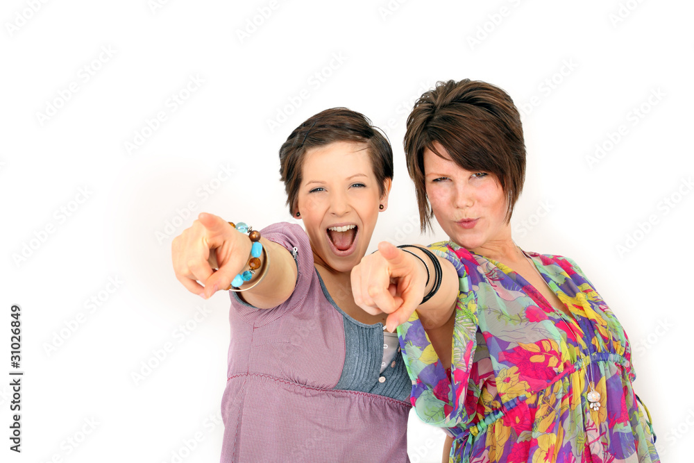 Sich über Jemand Lustig Machen Sich lustig machen Stock-Foto | Adobe Stock