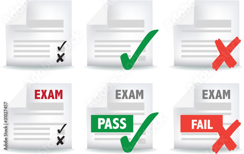 exam paper icon