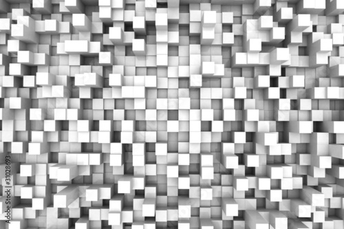 Fototapeta Naklejka Na Ścianę i Meble -  White cubes