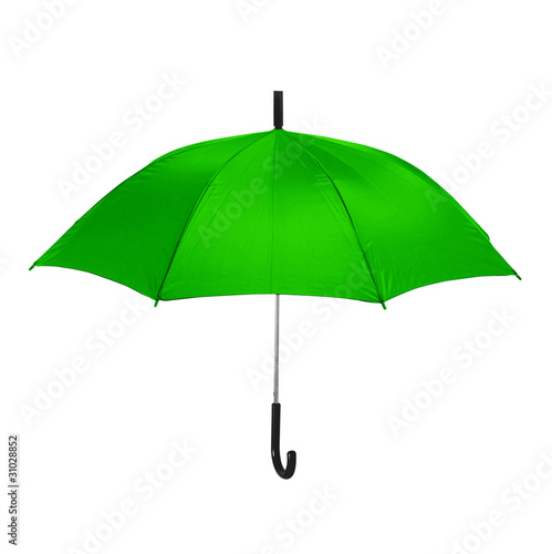 ombrello verde aperto