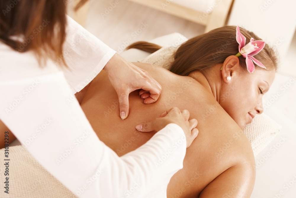 Obraz premium Massage treatment