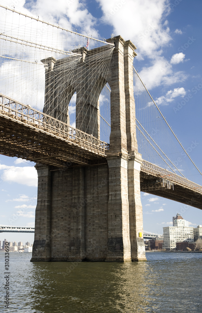 Obraz premium Brooklyn Bridge, New York, NY