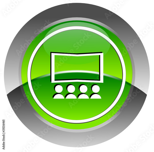 Theatre glossy icon