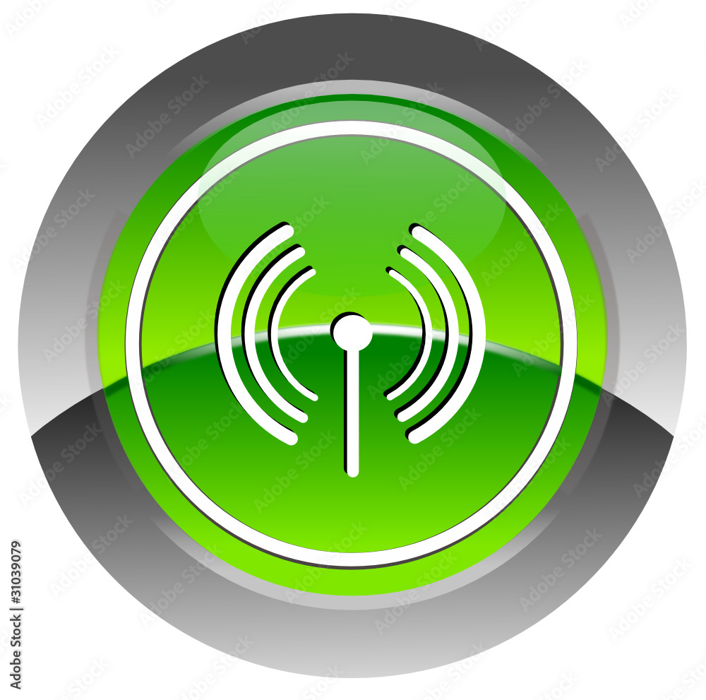 Wlan glossy icon Wlan glossy icon