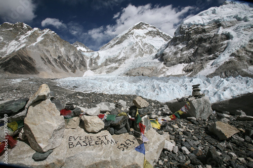 Mount Everest base camp, Himalaya, Nepal