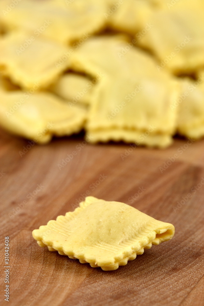 fresh beef ravioli