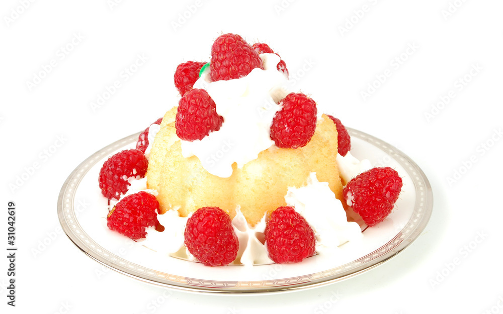 Raspberry dessert Raspberry dessert