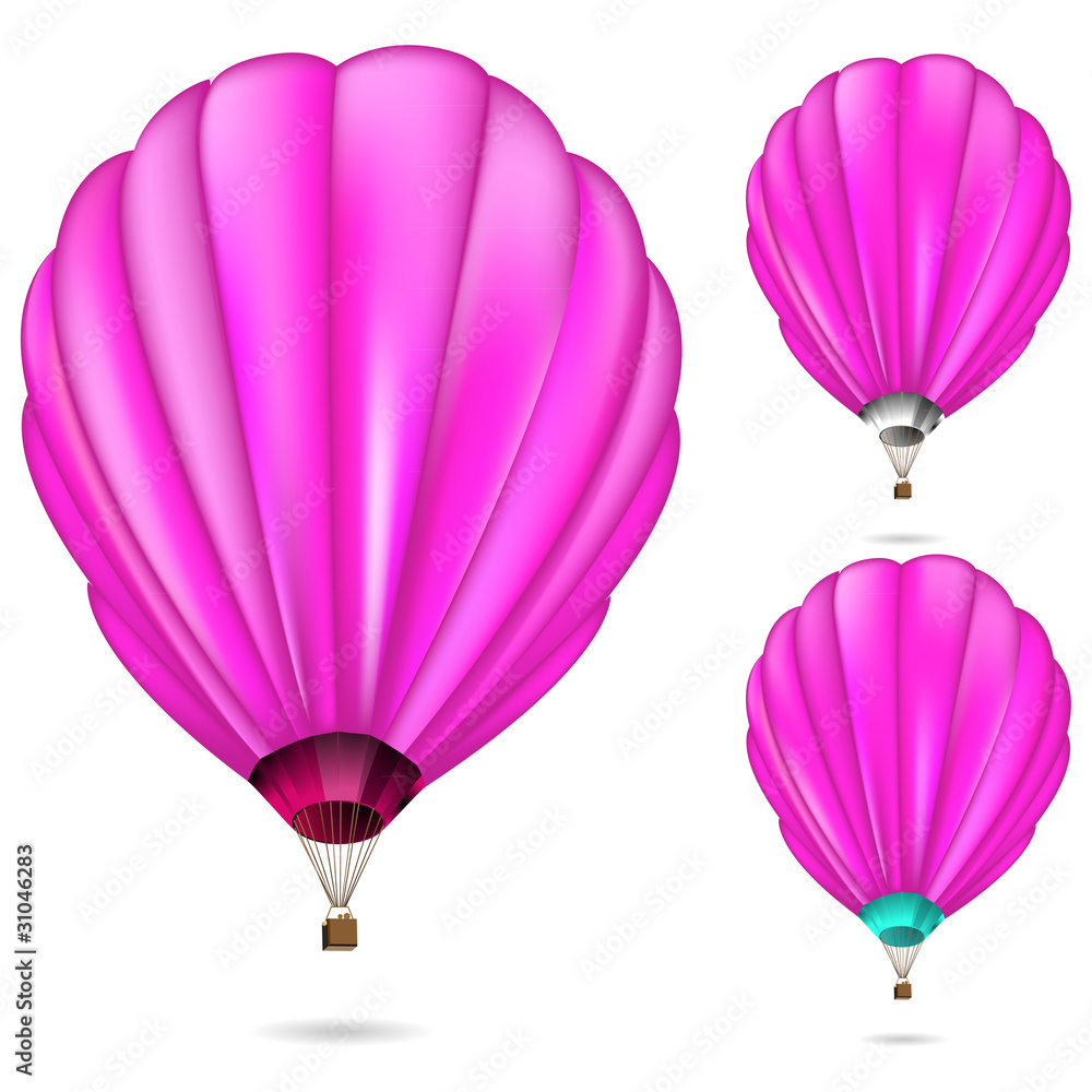 Naklejka premium pink balloon